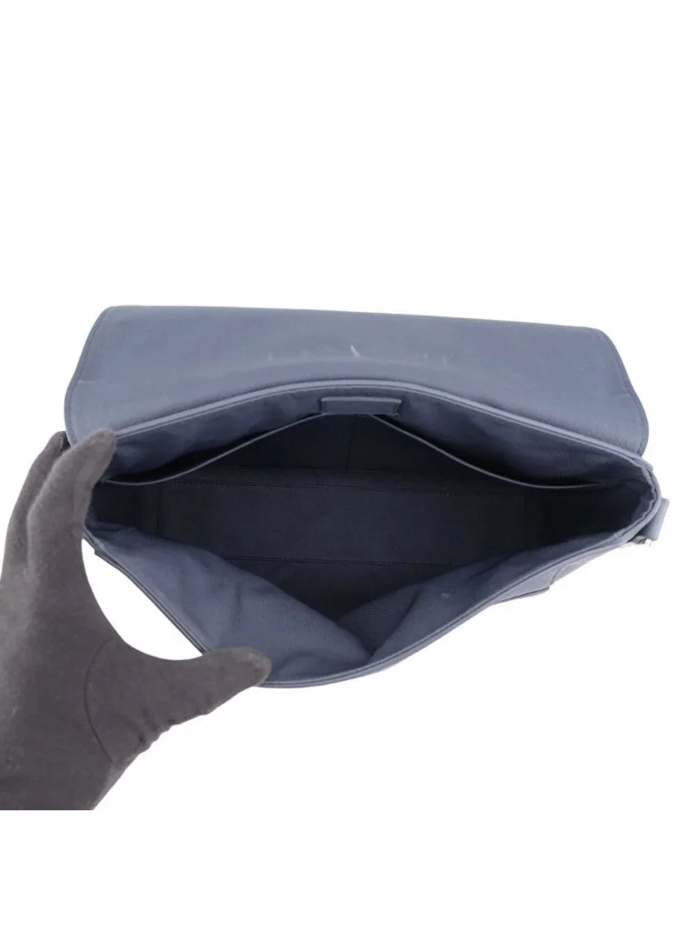 Louis Vuitton Shoulder Bag Gray Leather Takeoff